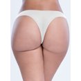 thumbnail image 2 of Women's Oh La La Cheri 2066 Crotchless Pearl Thong (White 3X), 2 of 2