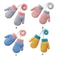 thumbnail image 3 of Wweixi Baby Mittens With String For 1-2 Year Olds Cute And Practical Pairs Kids A, 3 of 6