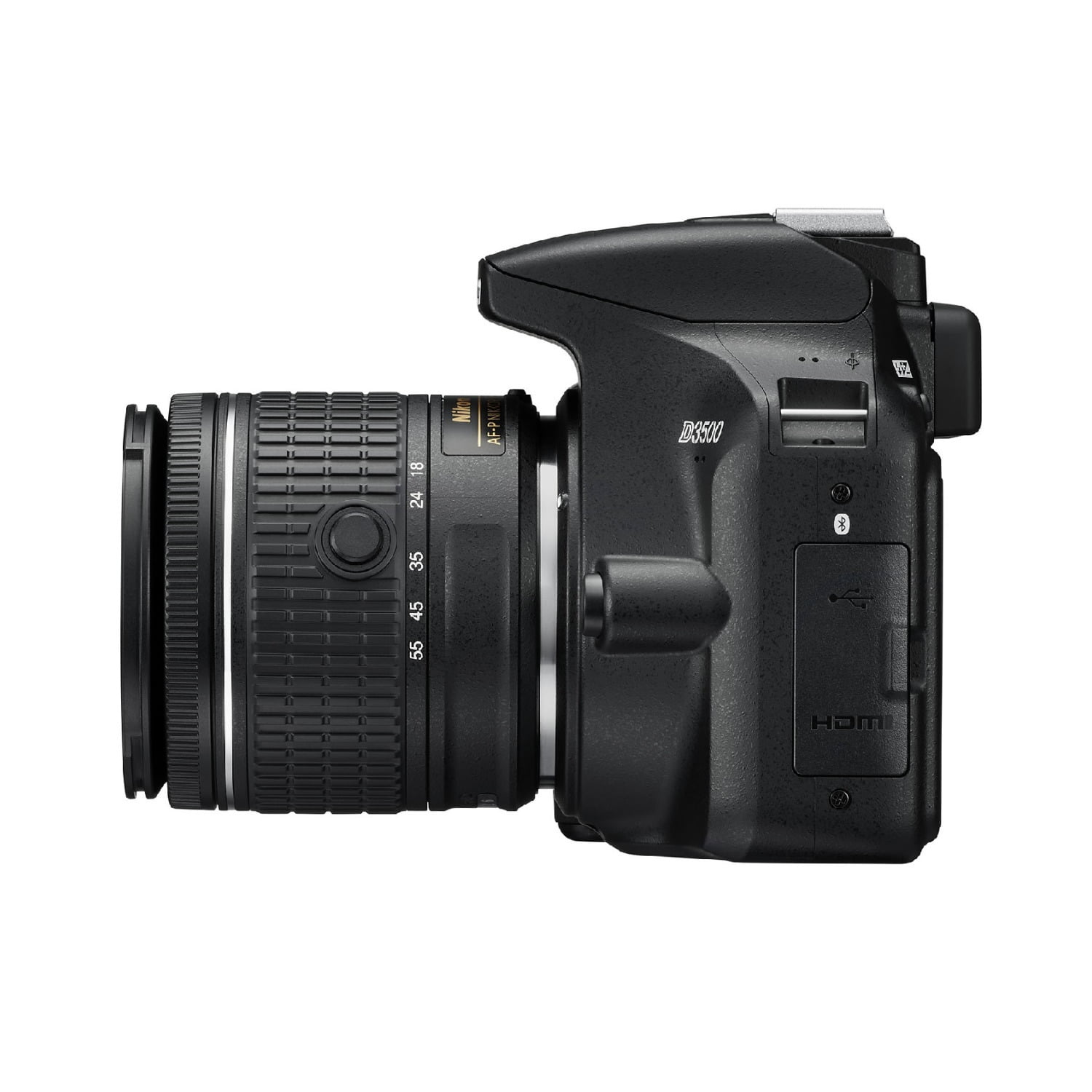 Nikon D3500 DSLR Camera with AF-P DX NIKKOR 18-55mm VR Lens with