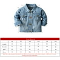 thumbnail image 4 of Povozer Boys Little Child Spring Fall Long Sleeve Casual Cardigan Top Jacket(Blue,130), 4 of 6