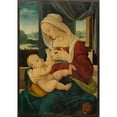 thumbnail image 3 of Lorenzo di Credi 14x18 Black Modern Framed Museum Art Print Titled - Virgin and Child (1400s), 3 of 5