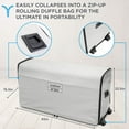 thumbnail image 6 of Ivation EZ-Bed King - Air Mattress with Frame & Rolling Case, Self-Inflating with Auto Shut-Off, 6 of 7