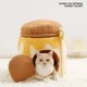 thumbnail image 2 of Pet House Cat Bed Sandwich Honey Jar Shape Dog Beds Deep Sleepping Tent Cozy Nest Indoor Cushion Cama Gato Fast Shipping CW05 ShopWise Round, 2 of 6
