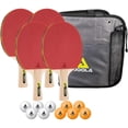 thumbnail image 1 of Set de tenis de mesa JOOLA Family Premium con 4 palas y 10 pelotas, 1 of 6