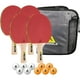 thumbnail image 1 of Set de tenis de mesa JOOLA Family Premium con 4 palas y 10 pelotas, 1 of 6