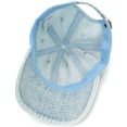 thumbnail image 4 of CoCopeaunt Trendy Denim Baseball Cap for Women Men Retro Hip Hop Comfy Sun Hats Adjustable Breathable Casual All Season, 4 of 5