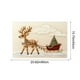 thumbnail image 3 of Christmas Holiday Embroidery Style Non-Slip Absorbent Kitchen Floor Mat, Washable Indoor Doormat for Entryway Bathroom Laundry Room Decor, 3 of 6