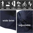 thumbnail image 4 of Wide Brim Sun Hat with Neck Flap for Men Women Summer Outdoor UV Protection Breathable Fishing Hats with Strap, 4 of 5
