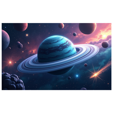 Space Themed Galaxy Backdrop Banner for Event Parties Photo Studio Decoration Celestial Wall Hanging for Weddings Birthdays Classrooms Offices Home Decor