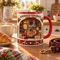 Ceramic Coffee Mug Rhodesian Ridgeback Christmas Design for Dog Lovers ...