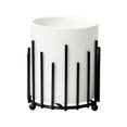 thumbnail image 1 of Soporte sencillo para brochas de maquillaje Yinane Organizador de escritorio Negro, 1 of 8
