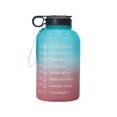 thumbnail image 2 of Bouteille d'Eau de 2200 ml Grande Capacité Sport Extérieur Gobelet Portable avec Poignée Sangle pour Camping Randonnée, 2 of 7