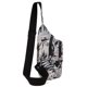 thumbnail image 5 of Mochila tipo bandolera EVANCARY Small para hombre y mujer de nailon rosa, 5 of 9