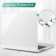 thumbnail image 4 of Laptops Crystal Case for Macbook Air 15.3 A2941 M2 Chip for MacBook Pro 16 A2485 A2780 15.4 A1398 A1286 A1707 A2141 Accessories (Crystal Green,12 inch A1534 A1931), 4 of 7