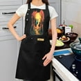 thumbnail image 2 of Whimsical Forest Scene Adjustable Bib Apron - 2 Pack with 2 Pockets Perfect for Cooking & Chef Work for Men & Women, 2 of 5