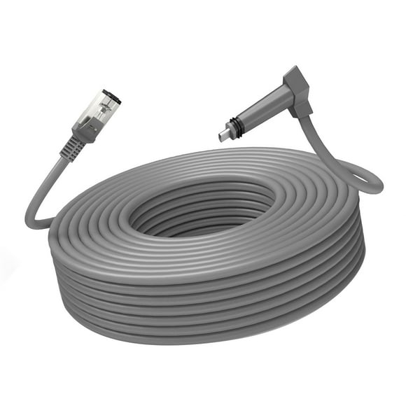 RJ45 Male Satellite Extension Cord Water Proof Satellite Extension Cable Replacement Starlink Internet Kit for Gen 2 Dish Antenna