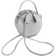thumbnail image 1 of KAIYANG Bolso de piel sintética, bolso de hombro redondo, bolso de mano, bolso de almacenamiento para mujer (gris claro) Gris claro, 1 of 5