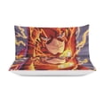 thumbnail image 3 of The Flash 3-Piece Comforter Set for Bedroom, The Flash Bedding Set for Kids Adults, Soft Microfiber Duvet Cover Set with Zipper Closure, 1 Duvet Cover + 2 Pillow Covers, 3 of 8