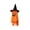 Orange, variant on XHKUYI Halloween Hanging Ghost Decoration 39.3 inch, Glowing White Fabric Ghost with Witch Hat, Spooky Floating Ghost Decor for Halloween Home, Garden, Tree, Yard, Party