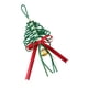 thumbnail image 4 of Colgante de árbol de Navidad, decoración navideña con campana, adorno colgante para fiesta. Verde, 4 of 9