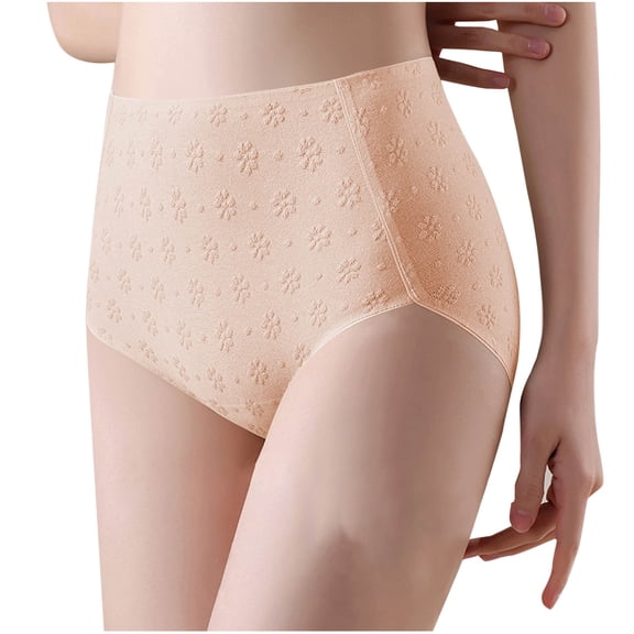 Underwear For Women Panties High Waist Panty Soft Ladies High-Cut Briefs Stretch Briefs Multipack Bikini Panties Non Irritating Briefs