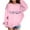 Pink, variant on WOYY Toddler Girls Ocean Graphic Sweatshirt Casual Round Neck Pullover Top, Sizes 3-4T