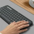 thumbnail image 4 of Logitech Pebble Keys 2 K380s, Multi-Device Bluetooth Wireless Keyboard with Customizable Shortcuts, Slim and Portable, Easy-Switch for Windows, macOS,, 4 of 11