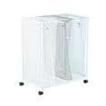 thumbnail image 1 of Mainstays 3 Bin Multiple Color Laundry Mesh Sorter for Adult, Rolling Cart for Laundry Room Closet Storage, 4 Wheels, Bags for Sorting Different Items, 1 of 8