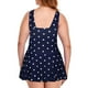 thumbnail image 4 of Trajes de baño de una pieza para mujer Talla Bikini para mujer Sin espalda con aberturas Traje de baño de cuello en V sólido Traje de baño para mujer, 4 of 8