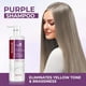 thumbnail image 2 of Karseell Shampoo Morado Profesional Neutraliza Tonos Latón y Amarillo para Cabello Rubio Plateado con Mechas Grises 16.90 oz 500ml, 2 of 9