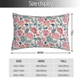 thumbnail image 4 of Vsdgher Flower Leaves Print Pillow Cases -Iconic Collection Pillowcases -Extra Soft, Not easy to deform,not pilling Export quality, 4 of 8