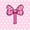 Pink I, variant on jejeloiu Pink Polka Dot Initial Q Twin Comforter Sets For Girls,Princess Bowknot Monogram Art Bedding Set,Pink Reversible,2pcs