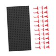 thumbnail image 2 of S SERENABLE Mount Display Pegboard Kits Pegboard Storage System Home Peg Board Organiser iron, 2 of 9