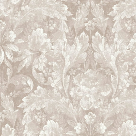 Laura Ashley Apolline Dove Grey Wallpaper