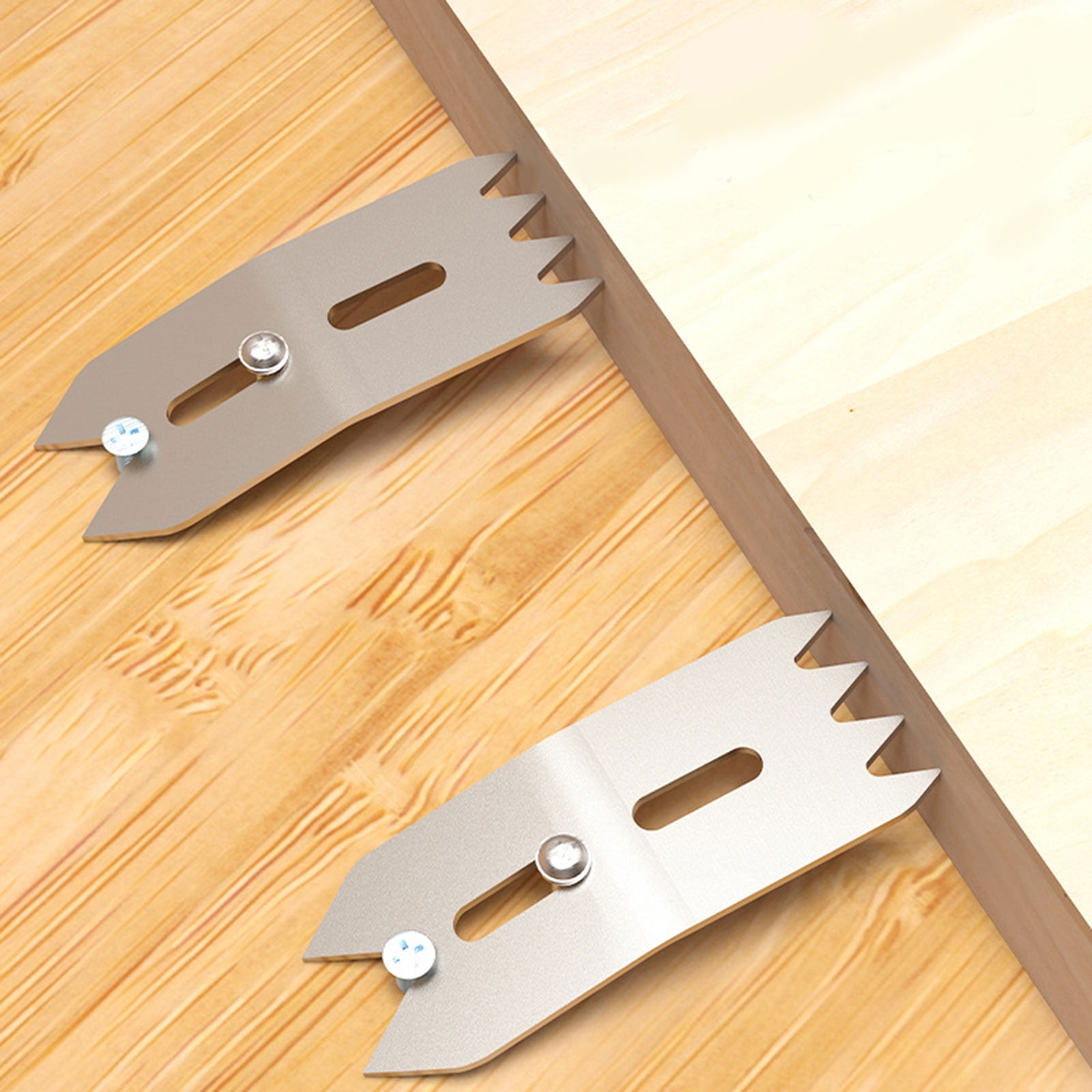 6Pcs Woodworking Pinch Clamps, Slab Flattening Dogs for Router Sled & Panel Processing