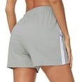 thumbnail image 4 of HongQid Women's Sweat Shorts with Pockets Drawstring Summer Sports Casual Lounge Shorts, 4 of 9