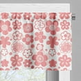 thumbnail image 5 of Ambesonne Cherry Blossom Valance & Curtain, Eastern Spring, 55"x45", Coral White, 5 of 6