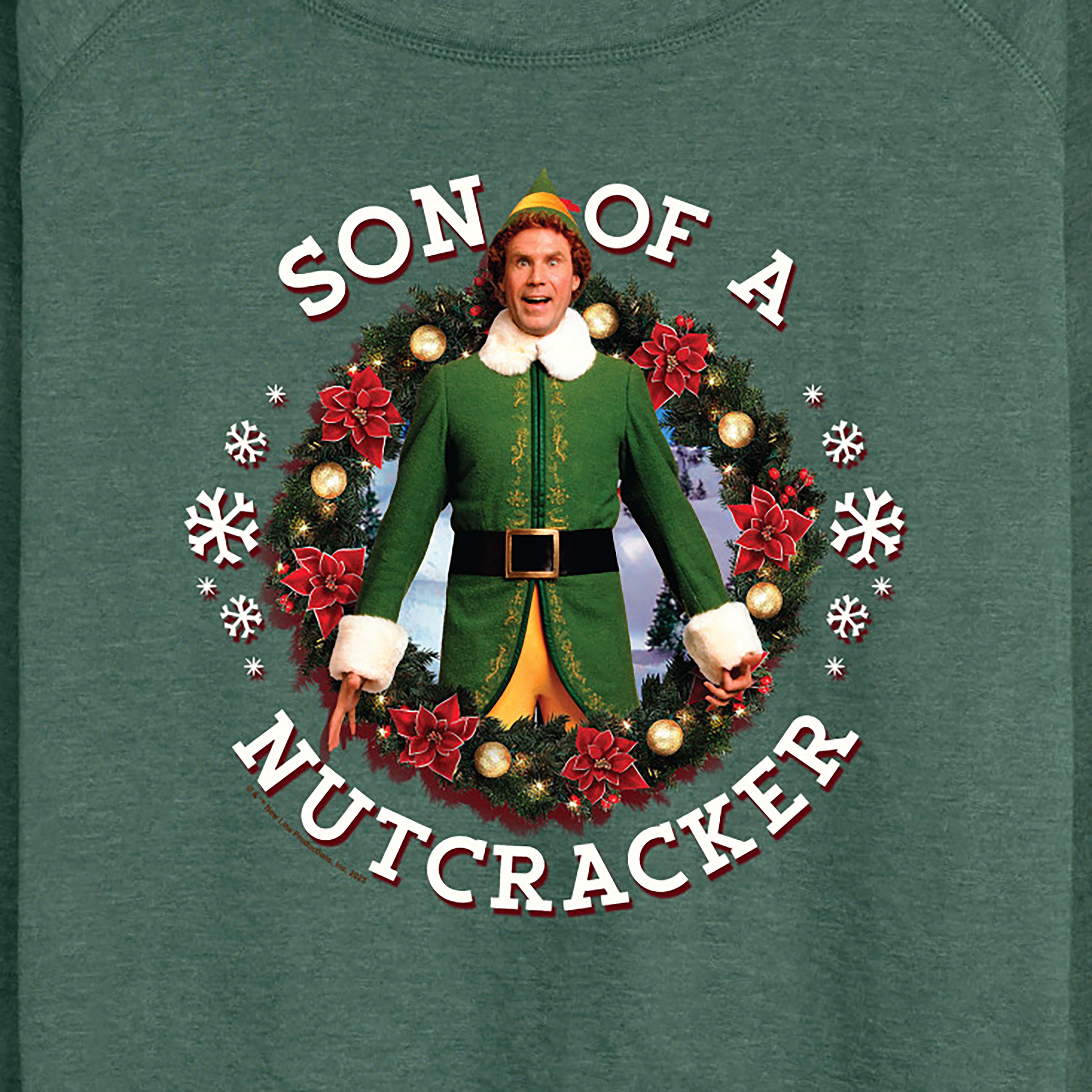 ELF - Son Of A Nutcracker - Women's Lightweight French Terry Long Sleeve Shirt