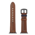 thumbnail image 4 of Vintage Leather Band for Apple Watch Series 10 9 8 7 SE Ultra 2 49mm 46mm 42mm 45mm 40mm 44mm Strap Watchband for iWAtch Accessories (Black,Series 10 46mm), 4 of 7