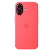 Apple iPhone 17 Silicone Case with MagSafe – Bright Guava