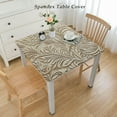 thumbnail image 2 of nygtbtfer  Rectangle Fall Jacquard Tablecloth, Maple Leaf Damask Table Cloth, Fabric Table Cover for Harvest and Thanksgiving Decorations, 2 of 7