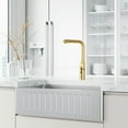 thumbnail image 2 of VIGO Jewel Touchless Sensor 15 in. Single Handle Pull-Out Kitchen Faucet in Matte Brushed Gold-VG02039MGS, 2 of 15