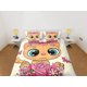 thumbnail image 2 of Ropa de Cama Floral Gato de Ojos Grandes, Ropa de Cama Infantil Femenina, Juego de Funda Nórdica Infantil,, 2 of 4