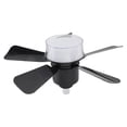 thumbnail image 1 of Socket Fan Light, 3 Colors Dimmable Silent Screw In Ceiling Fan with Remote for Bedroom Living Room Kitchen Restaurant, 1 of 7