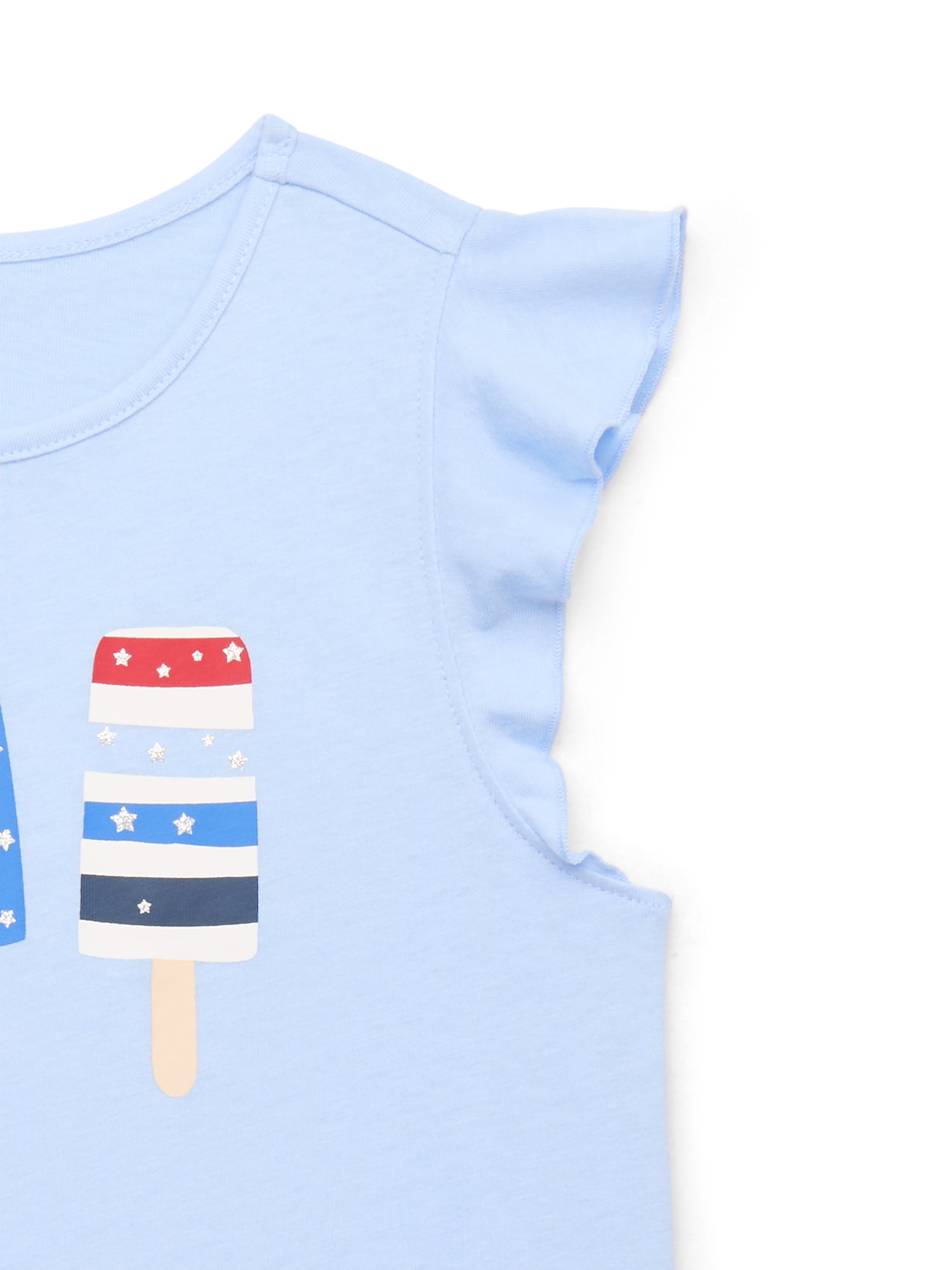 Way to Celebrate! Girls Americana Popsicle Tank Top, Sizes 4-18