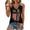 Black, variant on Womens 250th Anniversary Usa Shirt Patriotic V‑Neck Sleeveless 250 Anniversary USA Flag Tank Tops Black L