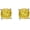 Yellow Cushion Cut- 4ctw(2ct*2)7mm, variant on 18K White Gold Plated Round Square Clear Cubic Zirconia Stud Earrings, 925 Sterling Silver 3-10 Carat Simulated Diamond CZ Earrings, Princess Radiant Cushion Oval Cut Hypoallergenic Studs for Women