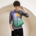 thumbnail image 6 of Canvas Sling Bag - Small Crossbody Backpack Shoulder Casual Daypack Rucksack for Men Women Outdoor Cycling Hiking Travel, 6 of 7