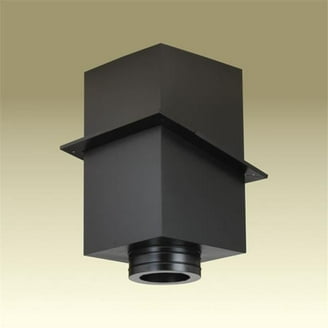 Plaque Supérieure De Cheminée Selkirk/Heat Fab – 8 Pouces – Acier Inox – 13x13 – NEUVE