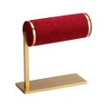 thumbnail image 1 of braveheart Women Jewelry Display Metal Organizer T-bar Bangle Rack Shop Show Counter Photo Props Decoration Storage Tools Red Red, 1 of 6